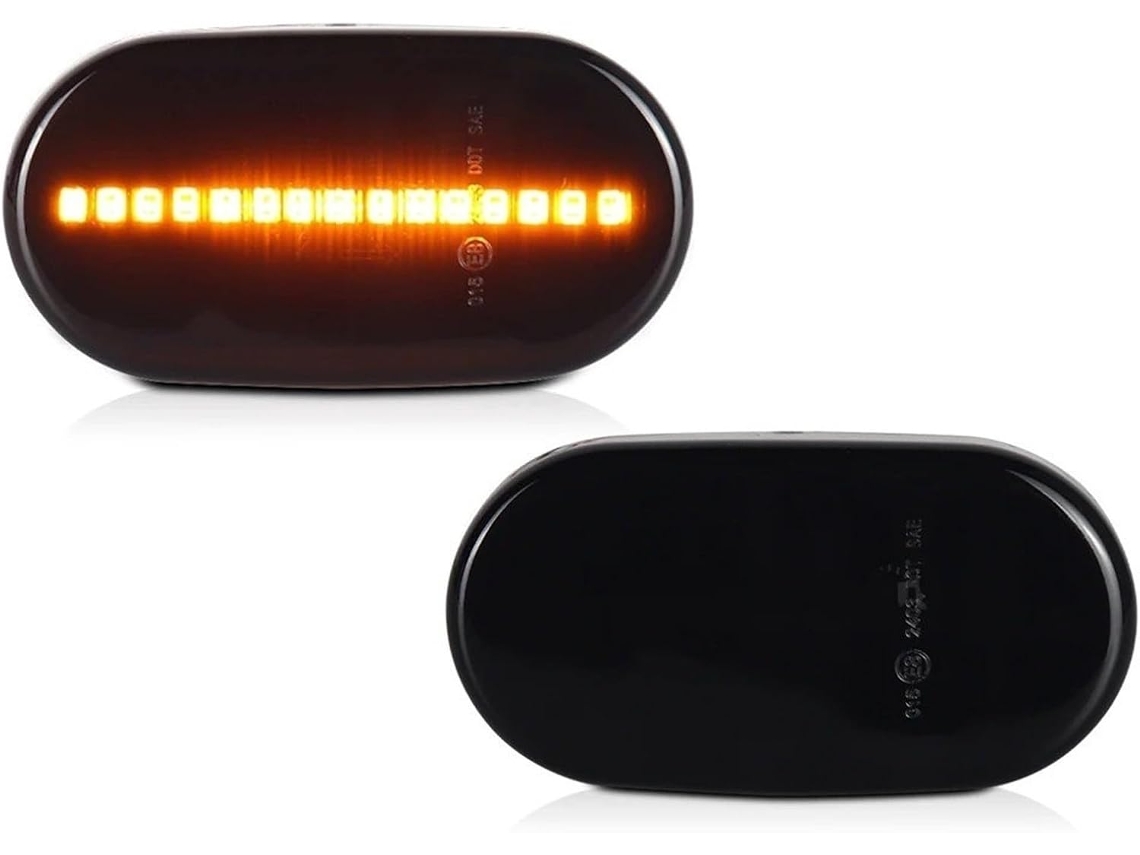 Piscas De Led, Indicadores De Posição Laterais Dinâmicos Em Led, Luzes Repetidoras Para Mazda Az Spiano Scrum 2005-2012