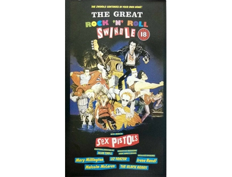 Vhs The Great Rock N Roll Swindle Polygram Video, Vvl