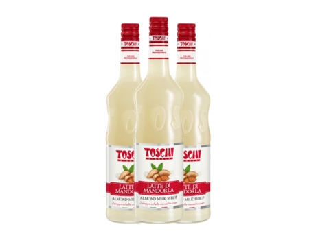 Schnapp TOSCHI Sirope Leche de Almendras Sem Álcool (1 L - 3 Unidades)