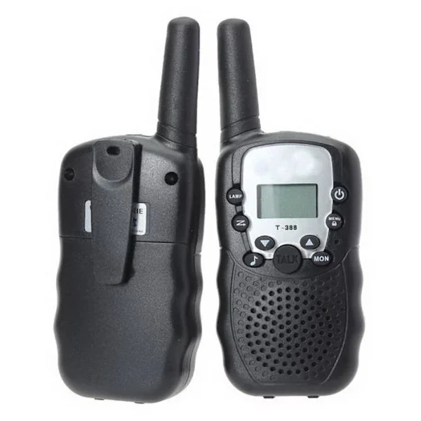 Walkie Talkie 3 Km Preto Brilvibera