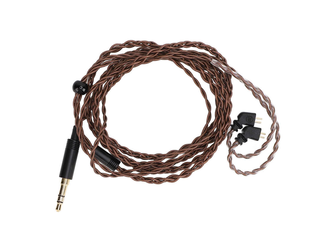 Cabo de Substituição para Fones de Ouvido 3.5mm para 2 pin 0.78mm com Som Claro