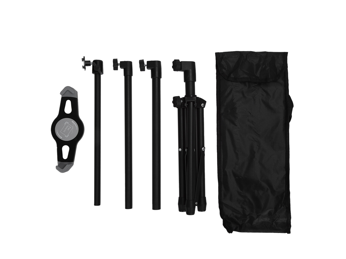 Suporte Para Tablet (altura Telescópica Ajustável Com Rotação De 360°)