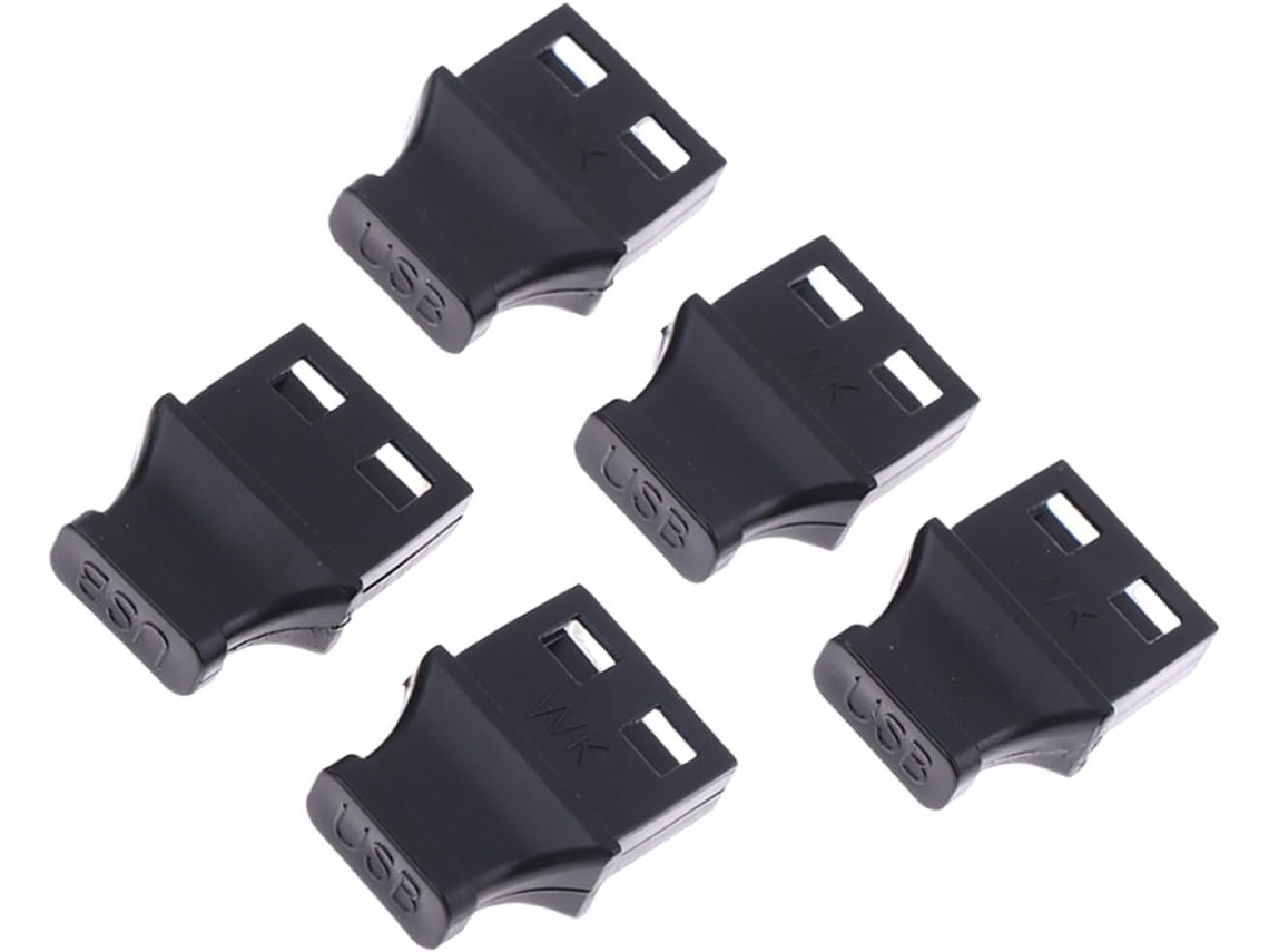 Protetor Genérico Para Conector Usb De Laptop, Pacote Com 5 Peças.