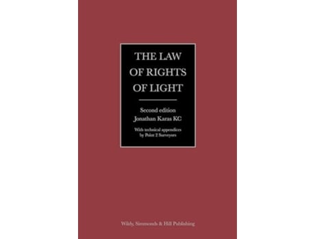 Livro The Law of Rights of Light de Karas e Jonathan (Inglês)