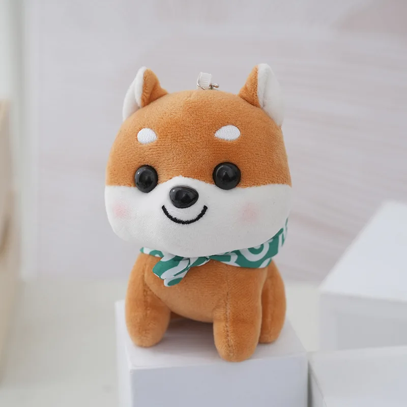 Chaveiro de Pelúcia Shiba Inu de Desenho Animado Kawaii Enfeite Decorativo Shiba Inu MDUG (estilo 3)