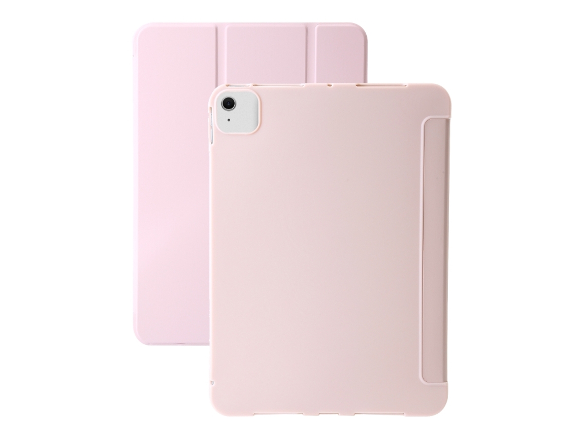 Capa Para Ipad Air 11 2026/2025/2024 11 Polegadas Com 3 Dobras,rosa Claro