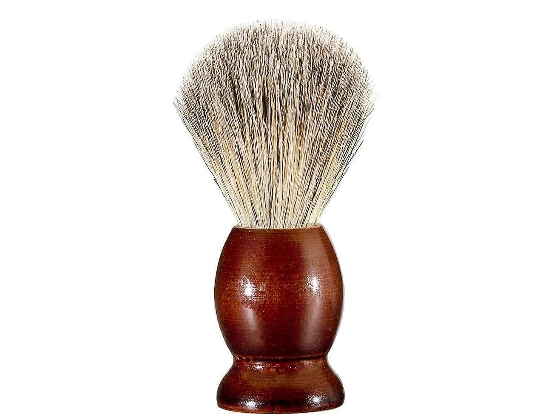 Kit De Cuidado Com Barba, Com Escova, Tigela E Suporte, 3 Peças