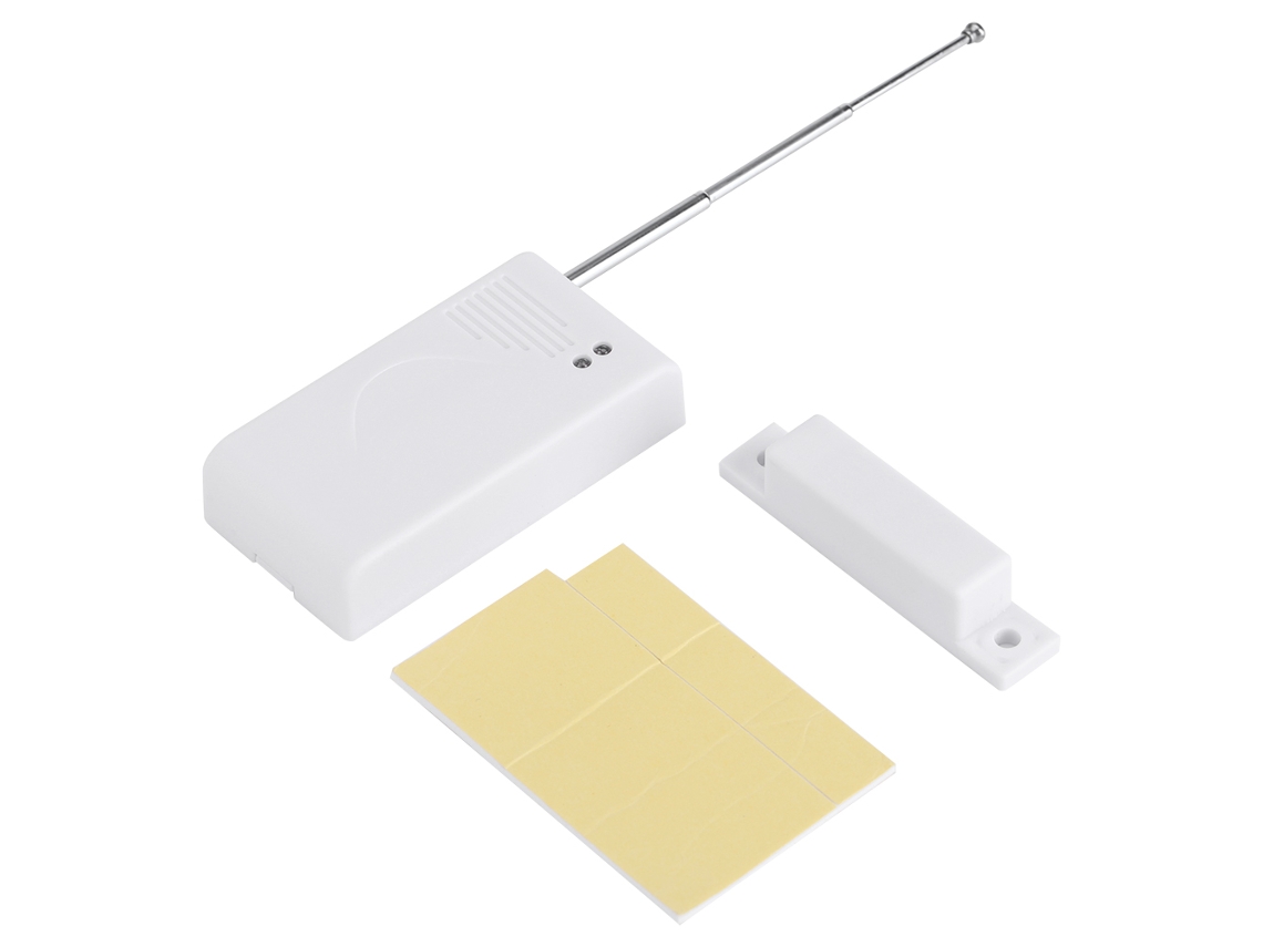 Alarme de Segurança Sem Fio Sensor Magnético para Porta Janela 433MHz