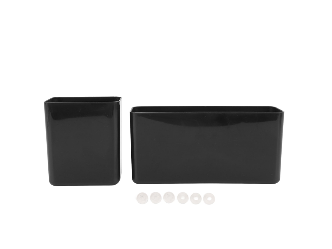 Anexo Para Bolsa De Praia Com Caixa De Armazenamento Ajustável E Suporte Para Capa De Telefone Preto