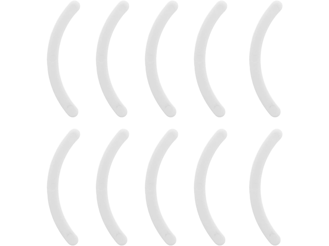 Kit De Extensão De Cílios Postiços Em Abs Branco Com 11 Peças, Ferramenta Resistente À Deformação E Fácil