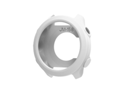Capa Protetora de Silicone para Garmin Forerunner 158/55 Branco PANOONA