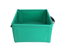 Balde Dobrável Portátil em Pvc com Grande Capacidade, Bacia Impermeável para Lavar Roupa, Ideal para Viagens, Camping e Piqueniques BRILVIBERA