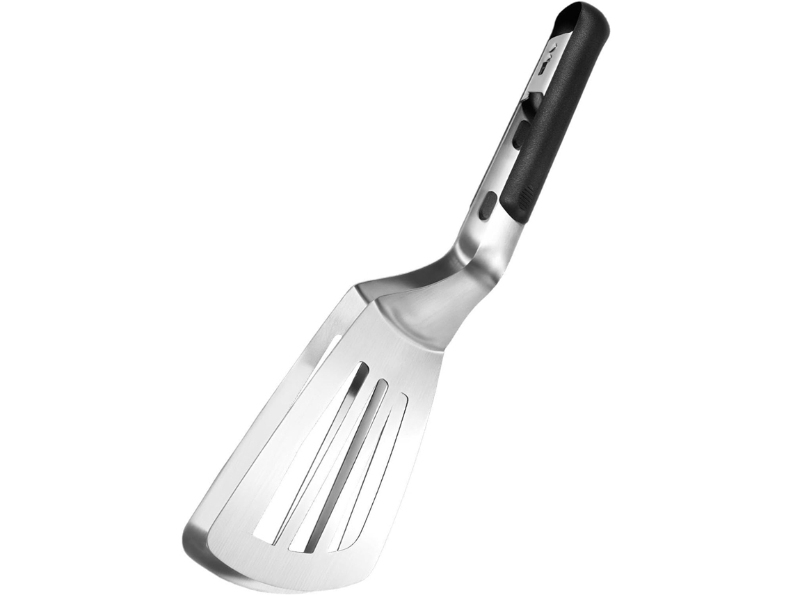 Pinça Para Churrasco Em Aço Inoxidável – Metal 10, 5x 3 Polegadas