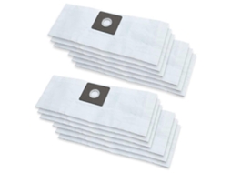 Pacote com 12 sacos para aspirador 9066800 2 2,5 N Tipo BE Qam70, papel de filtro