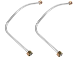 Tubo De Escape De Alumínio De 2 Peças Para Compressor De Ar, Ideal Para Oficinas E Uso Industrial. F Gokoco