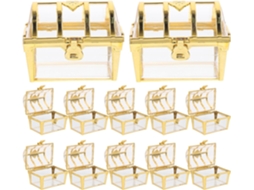 Pacote Com 12 Caixinhas Para Doces E Lembrancinhas, Recipientes Práticos E Resistentes Para Chocolates, Ideais Para