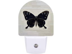 Luz noturna de parede com plugue, luzes noturnas de LED com sensor, luz noturna branca suave.
