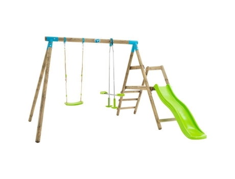 Palm Station Tp Brinquedos Balanço / Vis A Vis / Slide / Kit Âncora H209 Cm Tp Toys