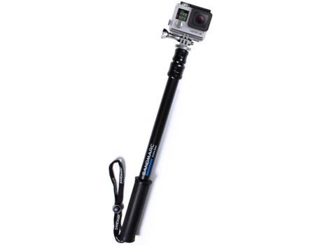 Selfie Stick SANDMARC Pole Metal Câmara Preto