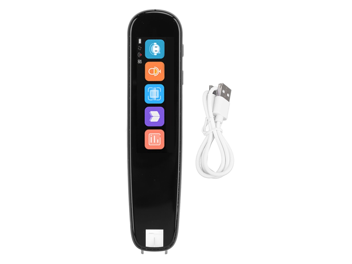 Caneta Tradutora Digital Scan com Tela 2.22'' Dicionário Multilíngue Offline | S/MARCA