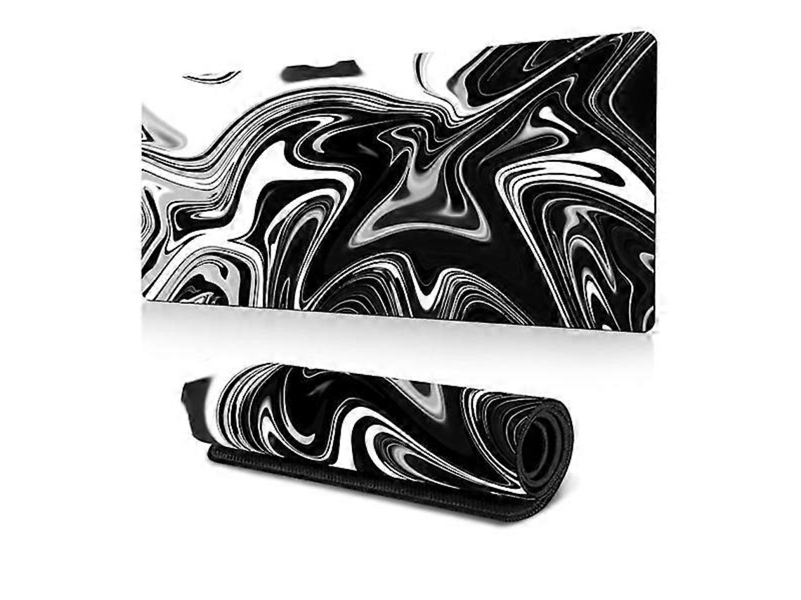 Mousepad Gamer Xxl Xl Grande, Tapete De Mouse Longo E Estendido, Tapete De Mesa Antiderrapante De Borracha, Bordas Costuradas, Fino Olysi Shop
