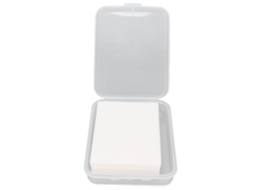 80 Toallitas De Algodón Desechables Para Limpieza Facial Natural
