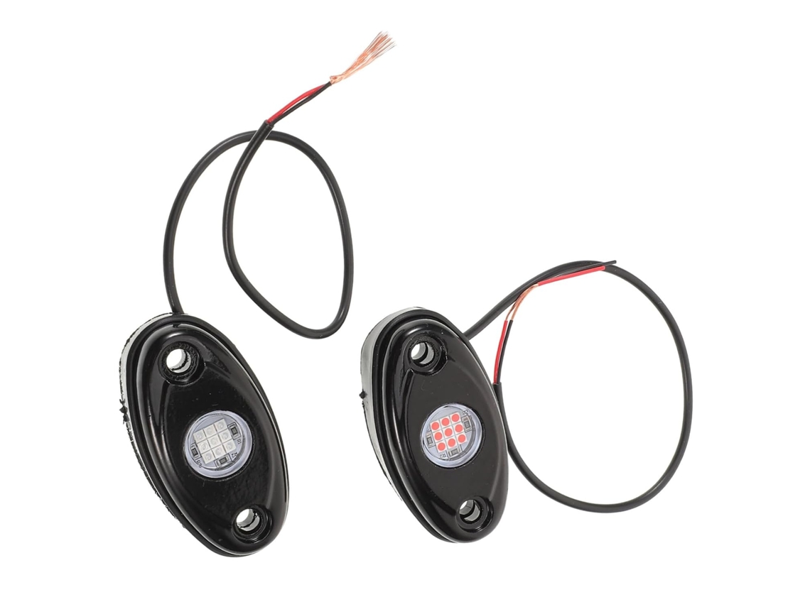 Kit De Faróis Alta Potência Solustre 12v Para Caminhões E Quadriciclos Alto Brilho, Resistente Às Intempéries E Fácil De