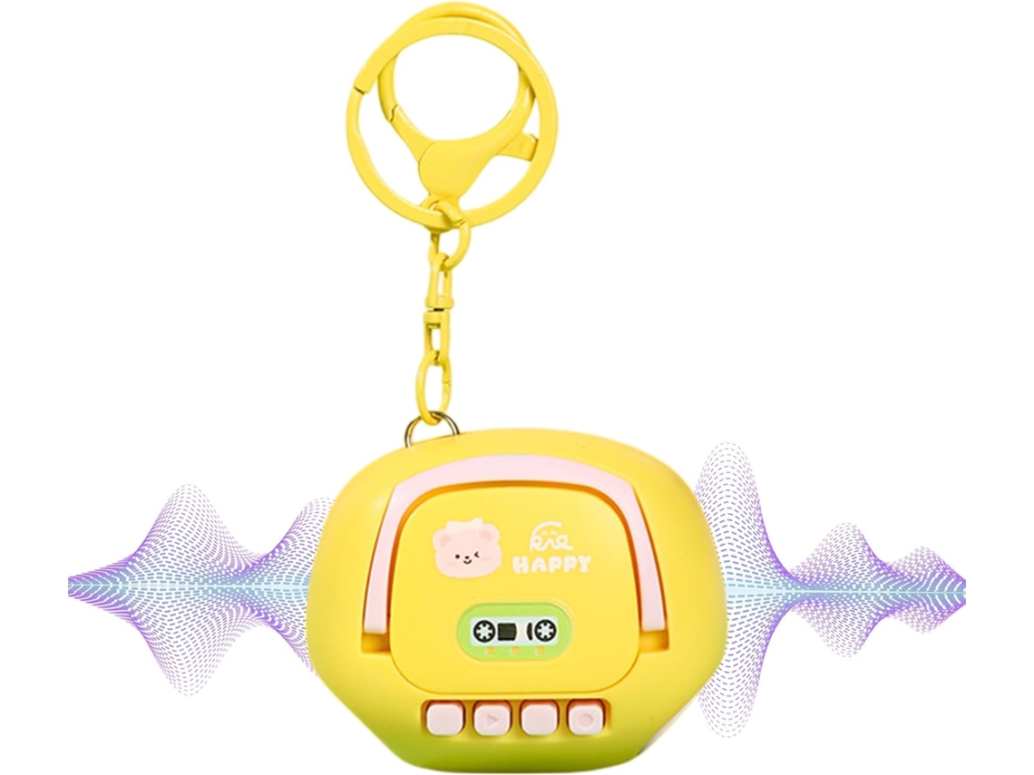 Petit Enregistreur Vocal Pendentif Enregistreur Design Cartoon