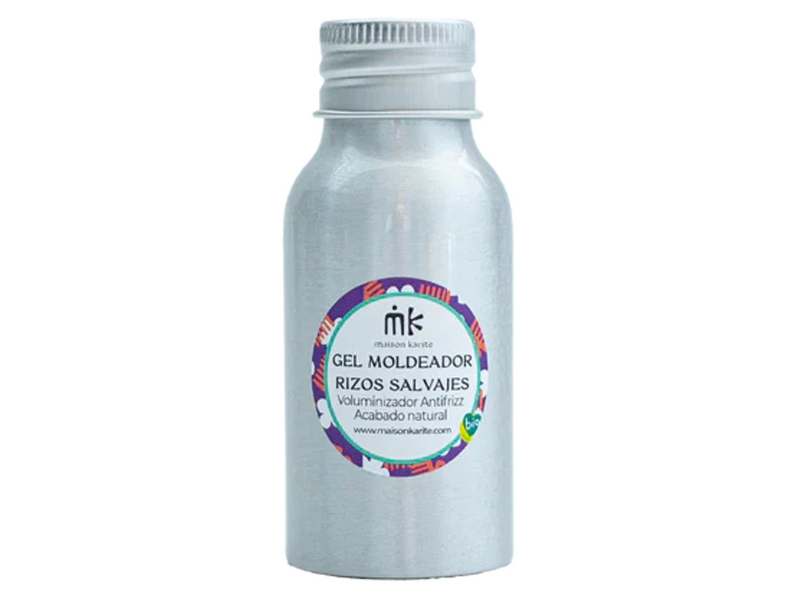 Gel De Cachos Selvagens Fixação Leve Mini Tamanho De 50 Ml Maison Karitê