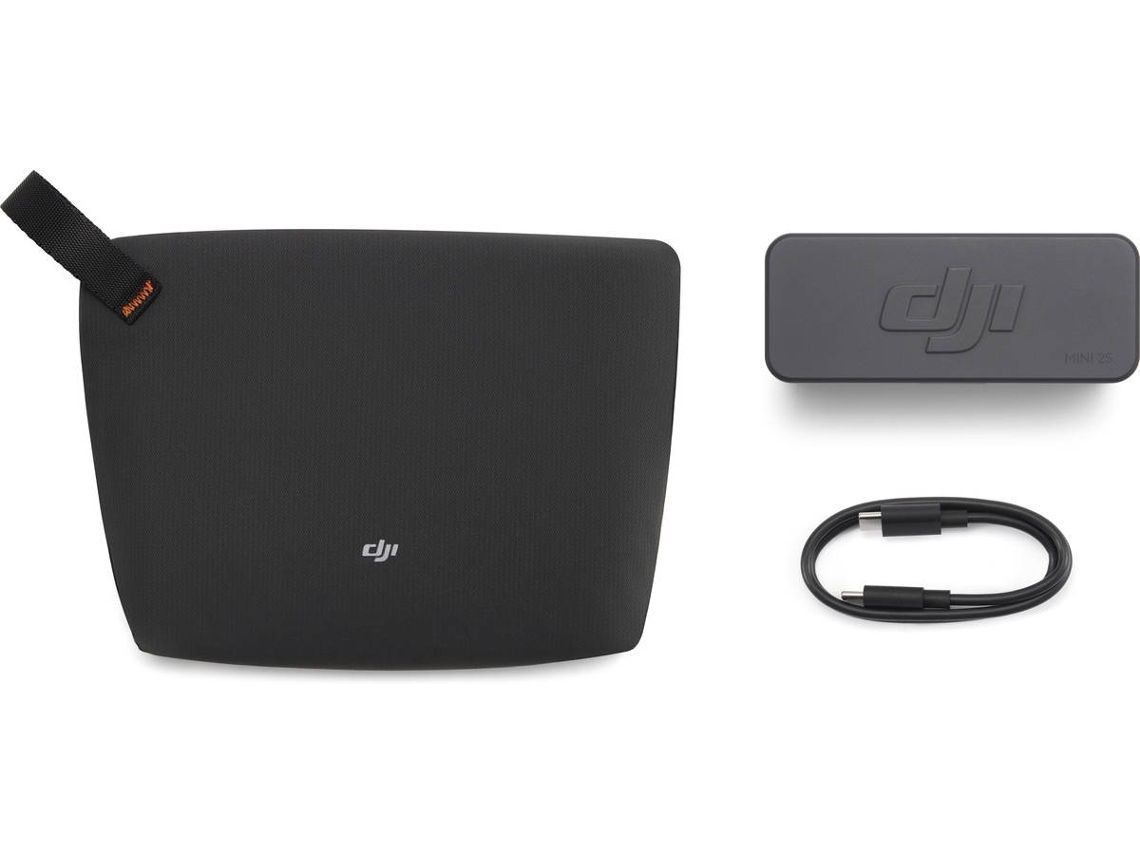 Microfone DJI Mini 2S (2 TX + 1 RX + Estojo de Carregamento)
