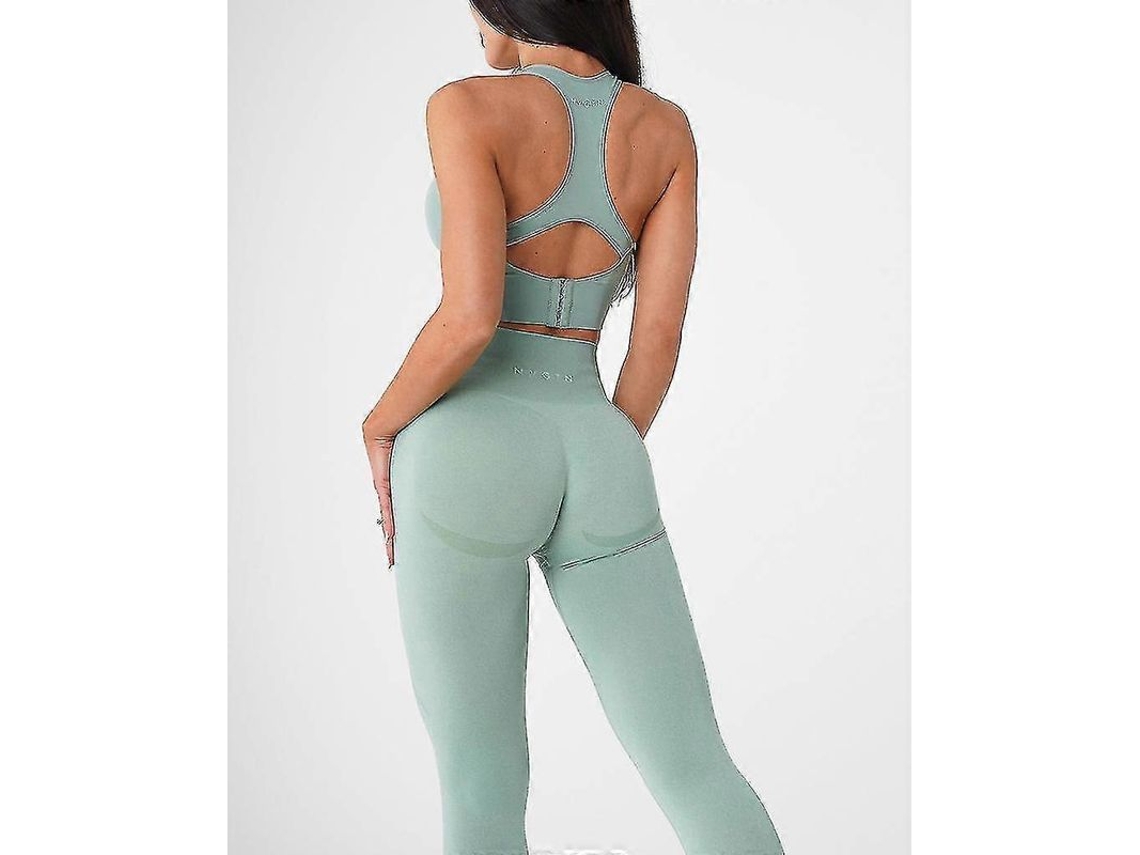 _calcinhas de Spandex Sem Costura Speckled Nvgtn Mulher Alta Cintura Leggings Academia Yoga