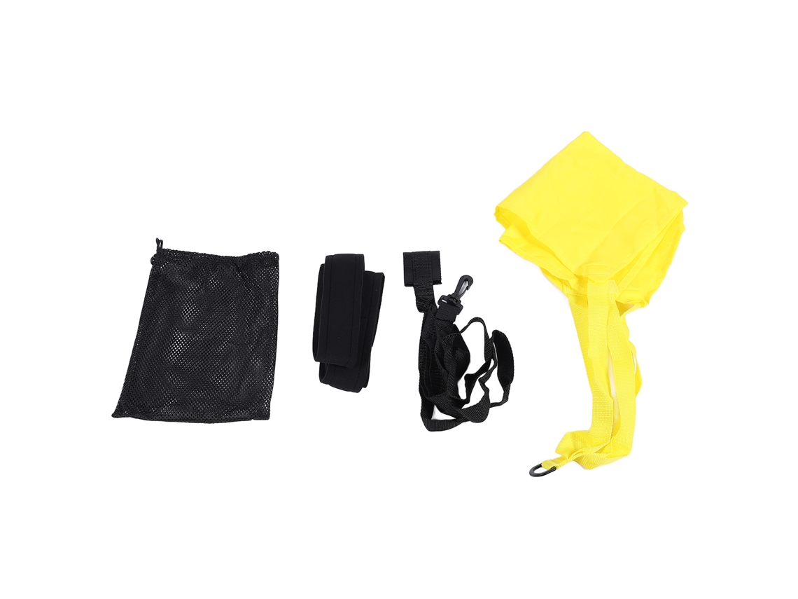 Conjunto De Cinto De Resistência Nylon Pp Para Natação Amarelo 40cm