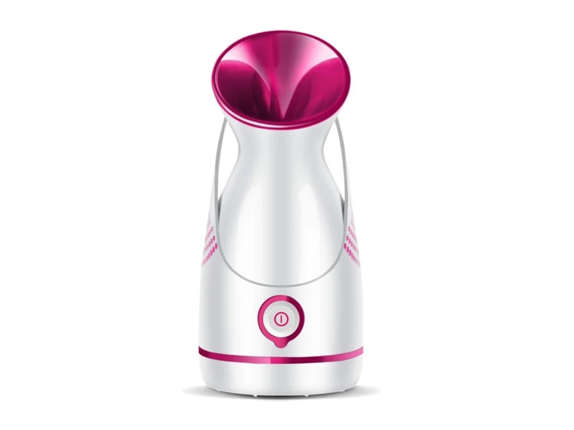 Vaporizador Facial Nano Ion Vaporizador Facial Vaporizador De Névoa Quente Para Rosto Home Sauna Spa Branco Yizhood