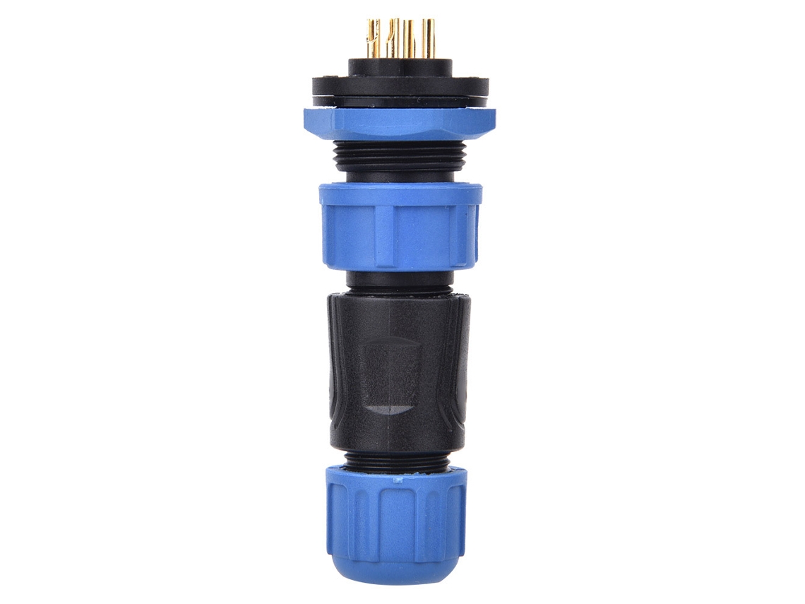 Conector De Cabos Elétricos Laxiscreed Ip68 À Prova D'água Com 4 Pinos
