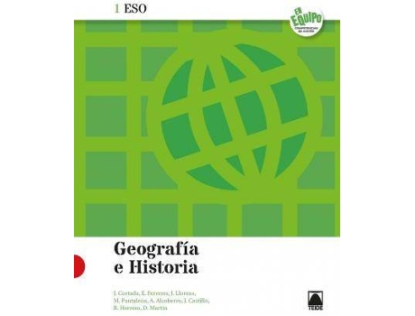 Livro Geografía e Historia 1 ESO - En Equipo de Cortada Cortada, Jaume (Espanhol)