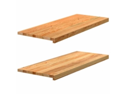 Window Sill, Window Sills Vidaxl Marrom Madeira De Carvalho (100 X 40 X 2 Cm)