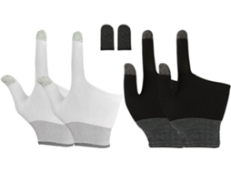 3 Pares De Telas Sensíveis Ao Toque Para Jogos Dedo