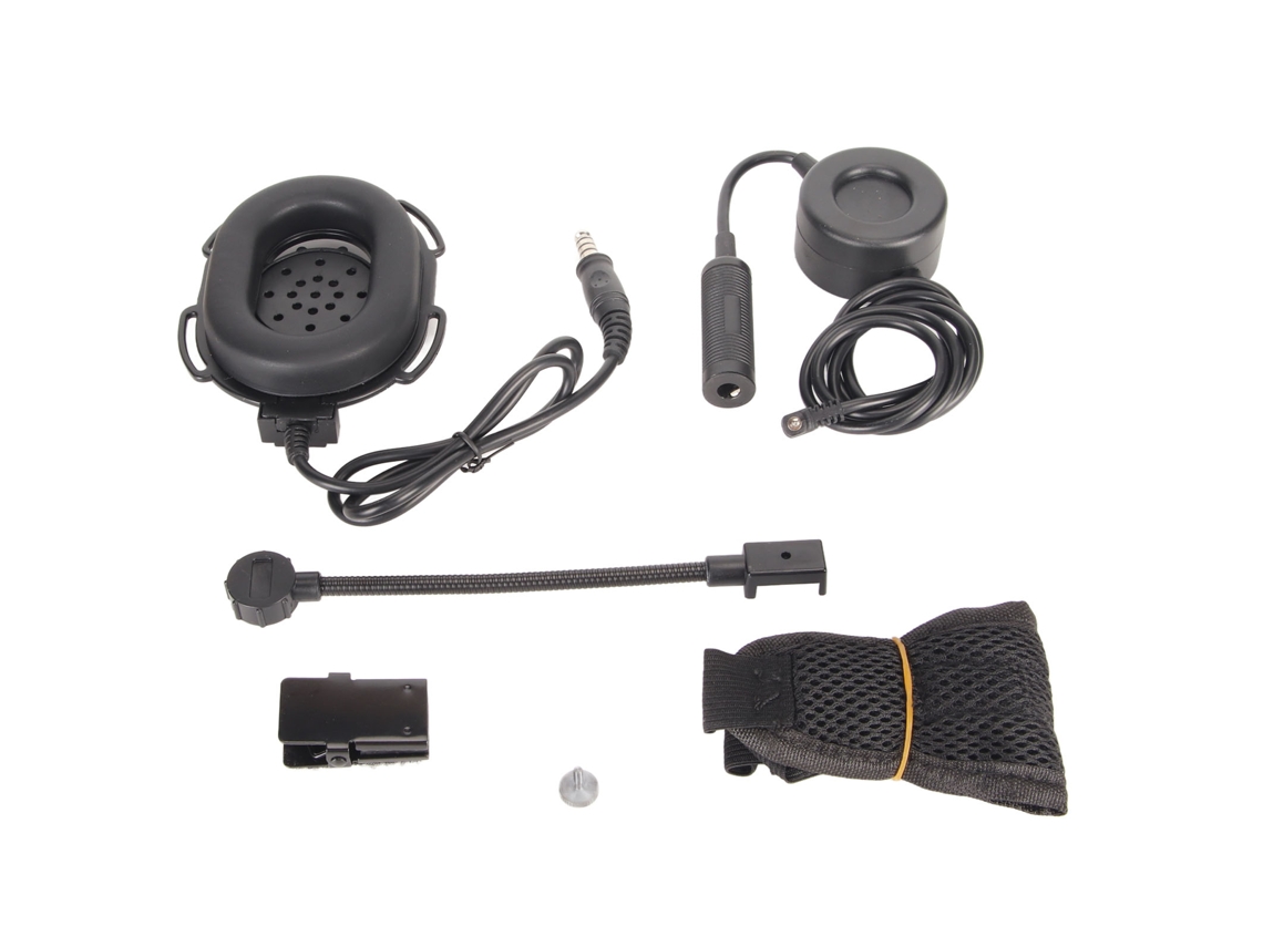 Fone De Ouvido Para Rádio Walkie Talkie 2.5mm Com Adaptador Ptt À Prova D'água Para Motorola 270 280 289 T4800 T4900 T5000