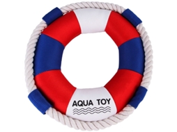 Boia para Cachorro com Corda de Algodão para Morder Brinquedo de Animal de Estimação, Dourada, Mao AQUAFORGE