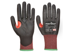 Luvas De Pu Cs Cut F13 Conforto E Segurança Para Tarefas De Manuseio / Preto / L Portwest