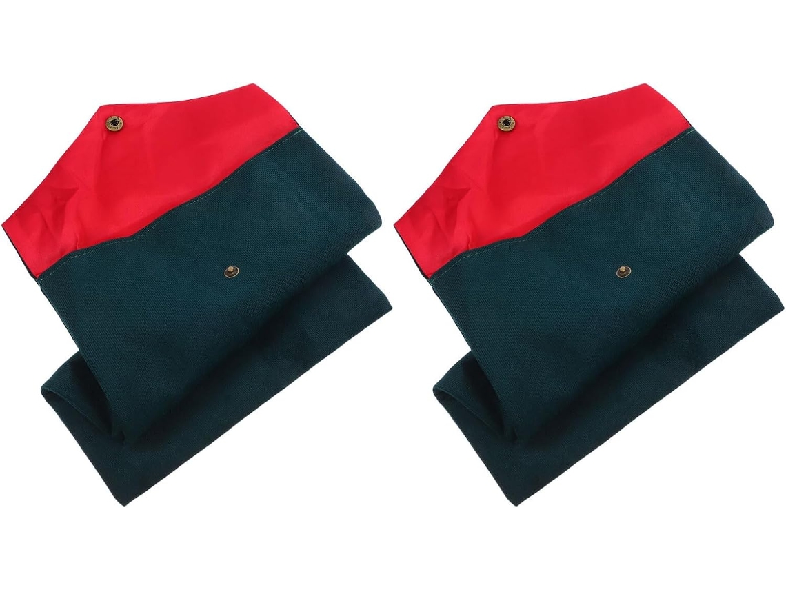 2 peças de capa de veludo para livro sagrado budista, bolsa grande para textos sagrados, cor verde escuro, Estojo