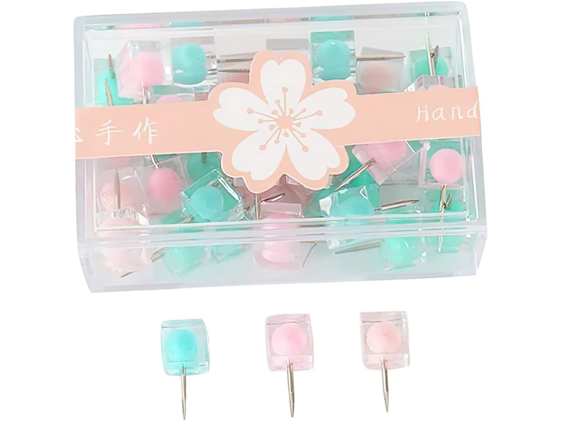 Pins Decorativos Coloridos E Delicados, Para Fotos Pôsteres Murais