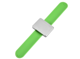 2026 pulseira Magnética para Penteados com Porta Pinças e Recoletor de Clips de Cabelo (verde)