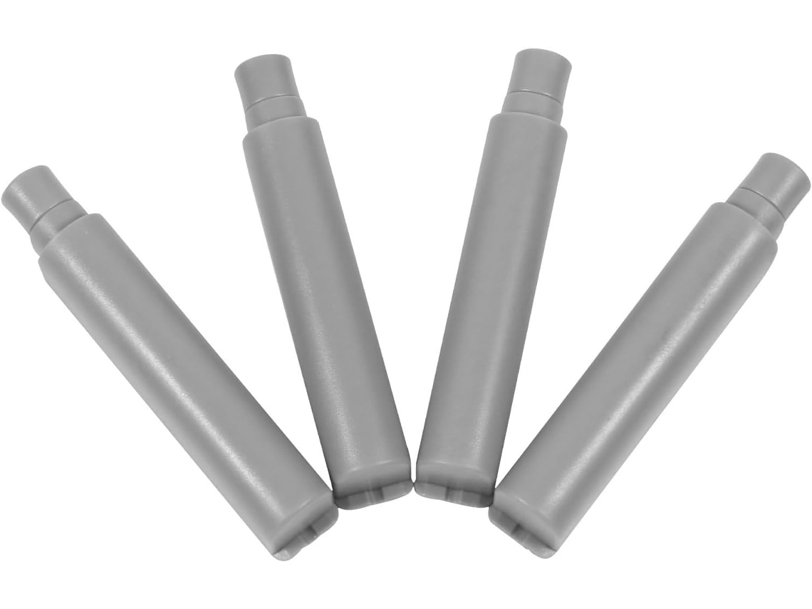 Fecho De Pressão Para Porta Armário 802a, Conjunto Com 4 Unidades, Em Abs