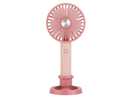Ventilador portátil MDUG, 3 velocidades, recarregável USB, dobrável, para viagens e camping