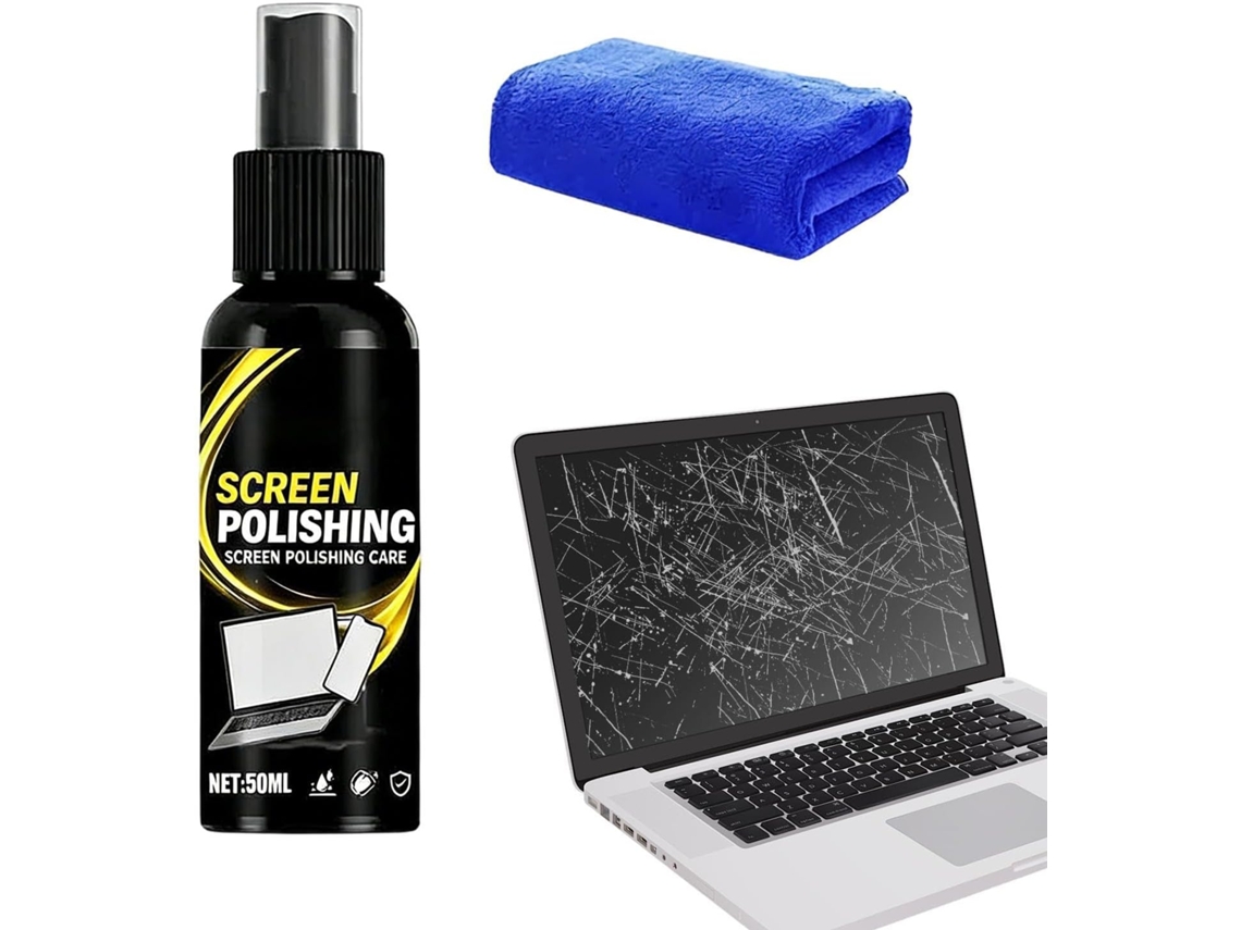 Spray De Limpeza Para Telas Lcd, Teclados E Laptops