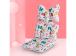 Almofada De Suporte Para Carrinho Eifson Malha 3d Com Elástico 34x79cm - Mundo Animal Branco