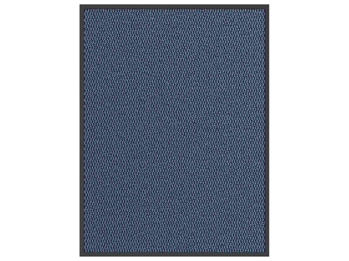 Vidaxl Capacho 90x120 Cm Azul