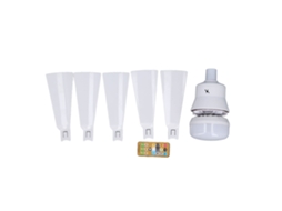 Ventilador de Teto com Luz Ajustável E26 Dimmable 15.7 polegadas Controle Remoto para Quarto Cozinha | S/MARCA