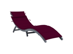 Sun Lounger, Sun Loungers Vidaxl Cinzeto Madeira De Acácia (n/a)